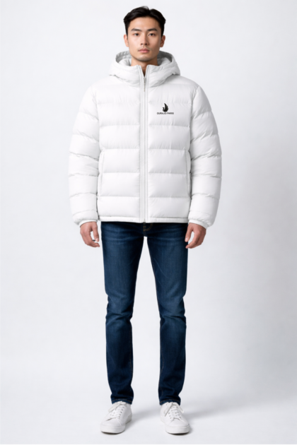 Gurajo Paris Men’s Hooded Puffer Jacket
