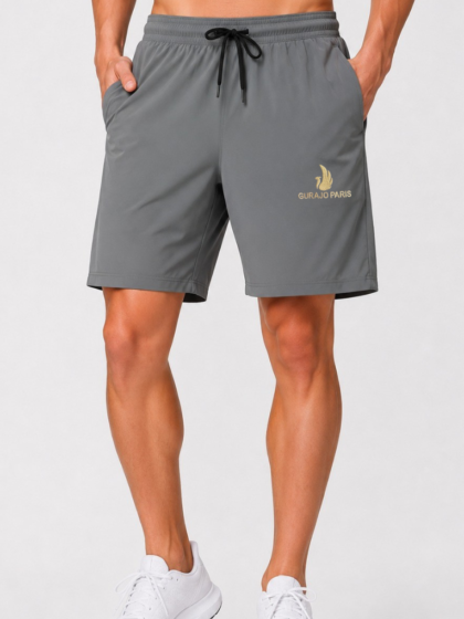 Men’s Relaxed Fit Sports Shorts – Dark Grey