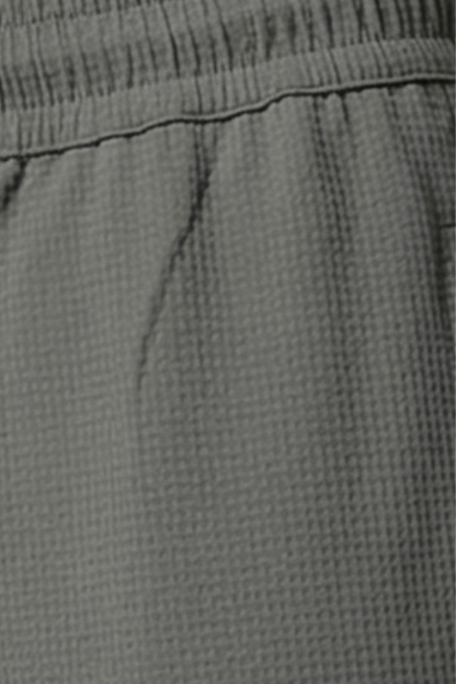 Men’s Grey Check Terry Plain Lower - Image 3
