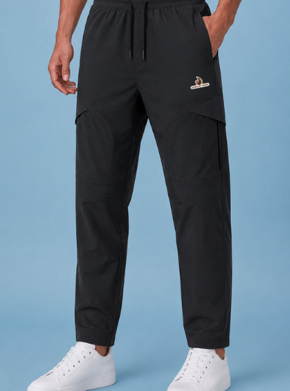 Men’s Black NS Check Cargo