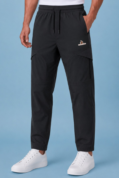 Men’s Black NS Check Cargo